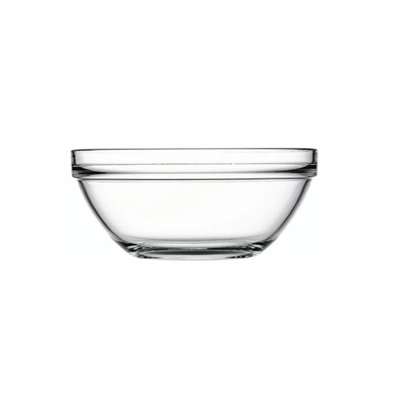 Салатница Pasabahce Chefs, круг, 14 см, 595 мл, стекло, прозрачный