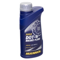 Əyləc mayesi Mannol Dot4 SAE J 1703, 455 ml
