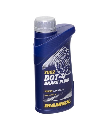 Əyləc mayesi Mannol Dot4 SAE J 1703, 455 ml
