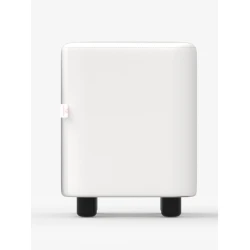 Пуфик 98, ткань, белый, 40x35x35 см