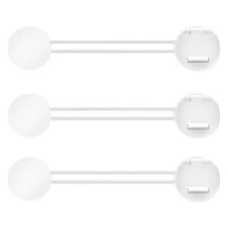 Mebel kilidi Reer Vorteilspack, ağ, 3 əd