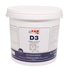 Yapışqan FAB boya Tutkal D3, 10 kq