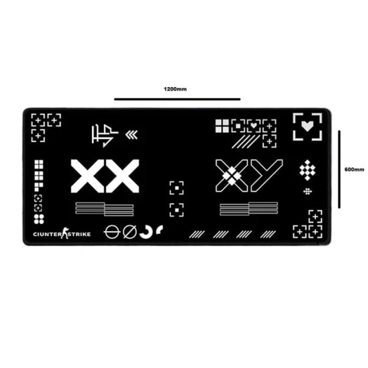 Коврик для мыши CS:GO Printstream XXXL Black
