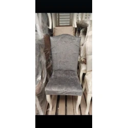 Чехол для стула MiraNova CTS-107, велюр, серый, 6 шт