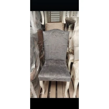 Чехол для стула MiraNova CTS-107, велюр, серый, 6 шт