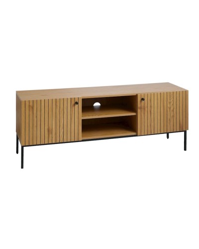 TV üçün tumba JYSK Hemdrup, qəhvəyi, 134х38х50 sm