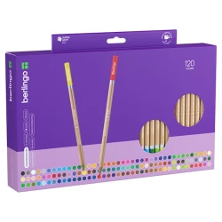 Набор карандашей Berlingo SuperSoft Pro 120 цветов Набор карандашей Berlingo SuperSoft Pro 120 цветов