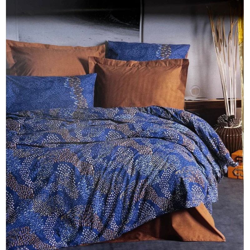 Комплект постельного белья Cotton Box SHA-00004717, пододеяльник 200х220 см, простыня 240х260 см, наволочкa 50x70 см 2 шт, двуспальный, хлопок, разноцветный Комплект постельного белья Cotton Box SHA-00004717, пододеяльник 200х220 см, простыня 240х260 см, наволочкa 50x70 см 2 шт, двуспальный, хлопок, разноцветный