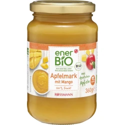 Фруктовое пюре EnerBio, яблоко/манго, 360 г