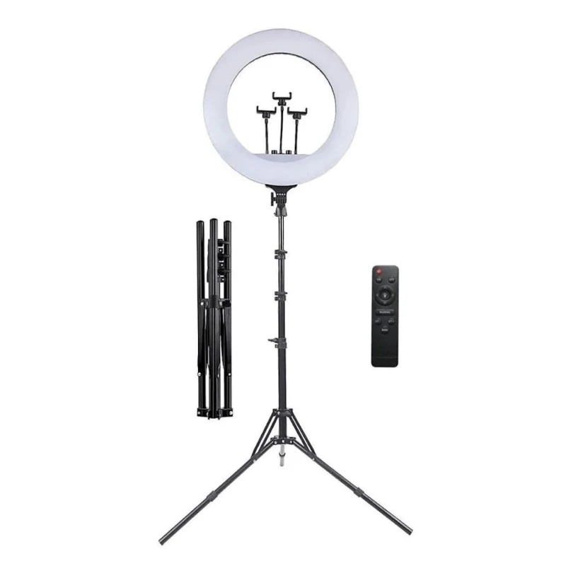 Лампа кольцевая LED HQ-21S inch