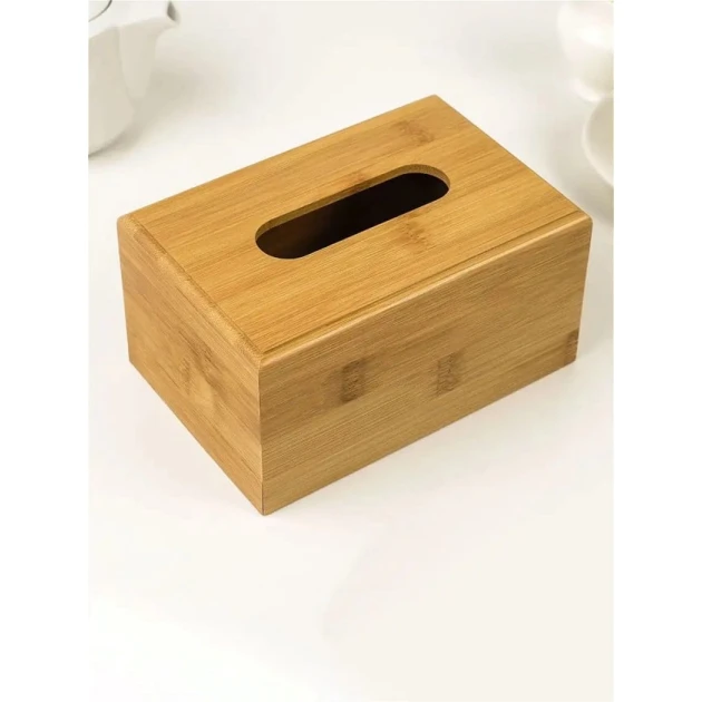 Salfet qabı Bambuk, qəhvəyi, 17x11.5x9 sm Salfet qabı Bambuk, qəhvəyi, 17x11.5x9 sm