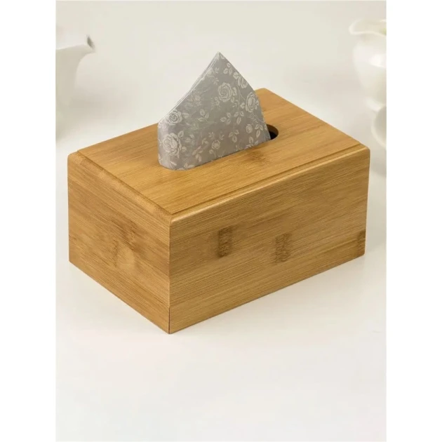 Salfet qabı Bambuk, qəhvəyi, 17x11.5x9 sm Salfet qabı Bambuk, qəhvəyi, 17x11.5x9 sm