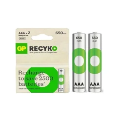 Batareya GP ReCyko 650mah AAA 1.2V, 2 əd