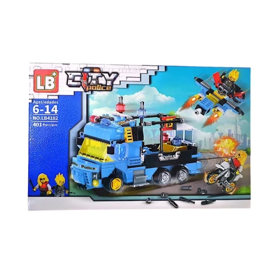 Konstruktor City Police KL890, 3 yaş, 401 Kahn4587909