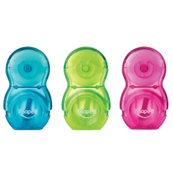 Точилка Maped Loopy Duo, c контейнером для стружки, в ассортименте