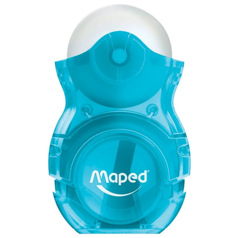 Точилка Maped Loopy Duo, c контейнером для стружки, в ассортименте Точилка Maped Loopy Duo, c контейнером для стружки, в ассортименте