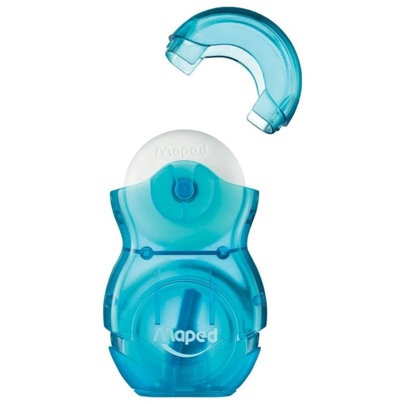 Точилка Maped Loopy Duo, c контейнером для стружки, в ассортименте Точилка Maped Loopy Duo, c контейнером для стружки, в ассортименте