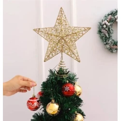 Наконечник-звезда UL20243, золотистый, 30 см Наконечник-звезда UL20243, золотистый, 30 см