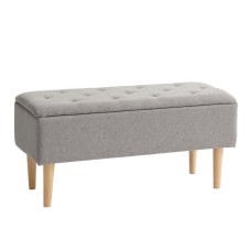Skamya JYSK Badsted 95x45x37 sm, polyester, boz
