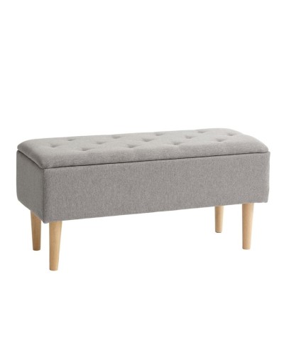 Skamya JYSK Badsted 95x45x37 sm, polyester, boz