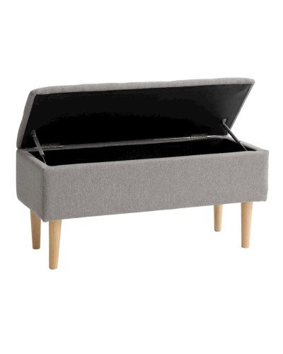 Skamya JYSK Badsted 95x45x37 sm, polyester, boz