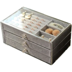 Органайзер с выдвижными ящиками HomeStore_CH3OH, boz, 24x10.5x14 см Органайзер с выдвижными ящиками HomeStore_CH3OH, boz, 24x10.5x14 см