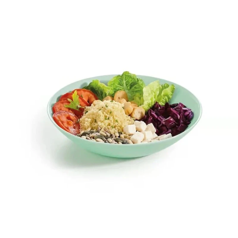 Dərin boşqab Luminarc Diwali Paradise ST_25266, opal şüşə, yaşıl, 20 sm