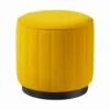 Пуфик 49, ткань, желтый, 40x35x35 см Пуфик 49, ткань, желтый, 40x35x35 см