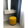 Пуфик 49, ткань, желтый, 40x35x35 см Пуфик 49, ткань, желтый, 40x35x35 см