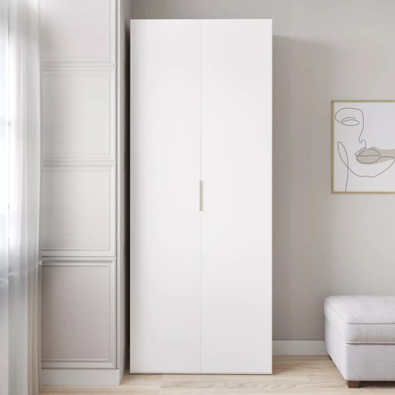 Шкаф Art Mebel Art-60-5, ЛДСП, белый, 50х60х210 см Шкаф Art Mebel Art-60-5, ЛДСП, белый, 50х60х210 см