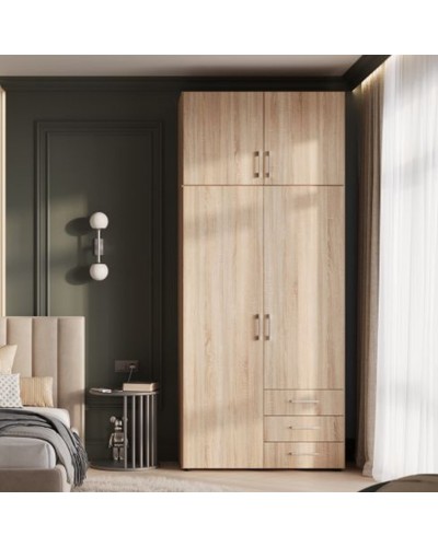 Шкаф Art Mebel Art-60-31, бежевый, ламинат, 210х60х50 см