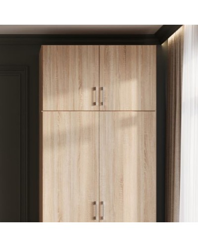 Шкаф Art Mebel Art-60-31, бежевый, ламинат, 210х60х50 см