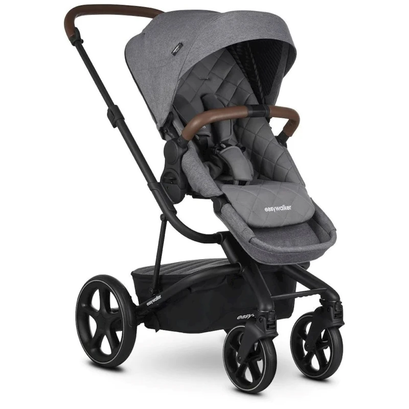 Детская коляска Easywalker Harvey 3 Premium Diamond Grey, серый