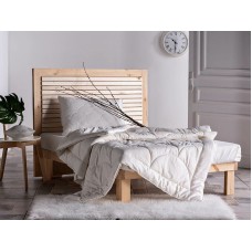 Yorğan Doqu Home, tək nəfərlik, bütün fəsillər üçün, pambıq, ağ, 155x215 sm
