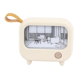 Masaüstü lampa abs100, 5.9x 4.33x1.57 sm