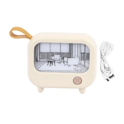 Masaüstü lampa abs100, 5.9x 4.33x1.57 sm