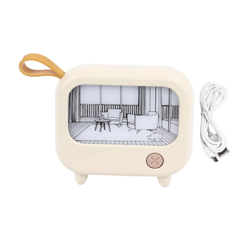 Masaüstü lampa abs100, 5.9x 4.33x1.57 sm