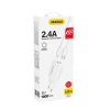 Сетевое зарядное устройство Dudao A2EU 5V/2.4A, Белый