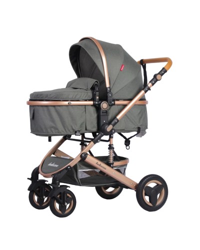 Uşaq arabası Kidilo 530 W, yaşıl