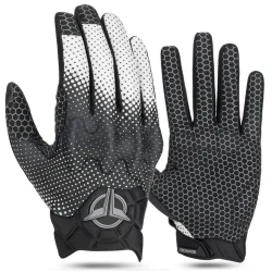 Velosiped əlcəyi Gewage GY-1101, ölçü M/L, qara/ağ