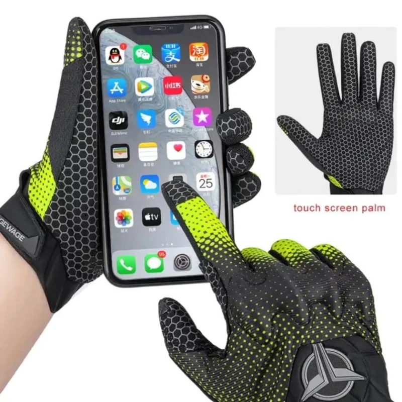 Велоперчатки Gewage GY-1101, размер M/L, черный/белый Велоперчатки Gewage GY-1101, размер M/L, черный/белый