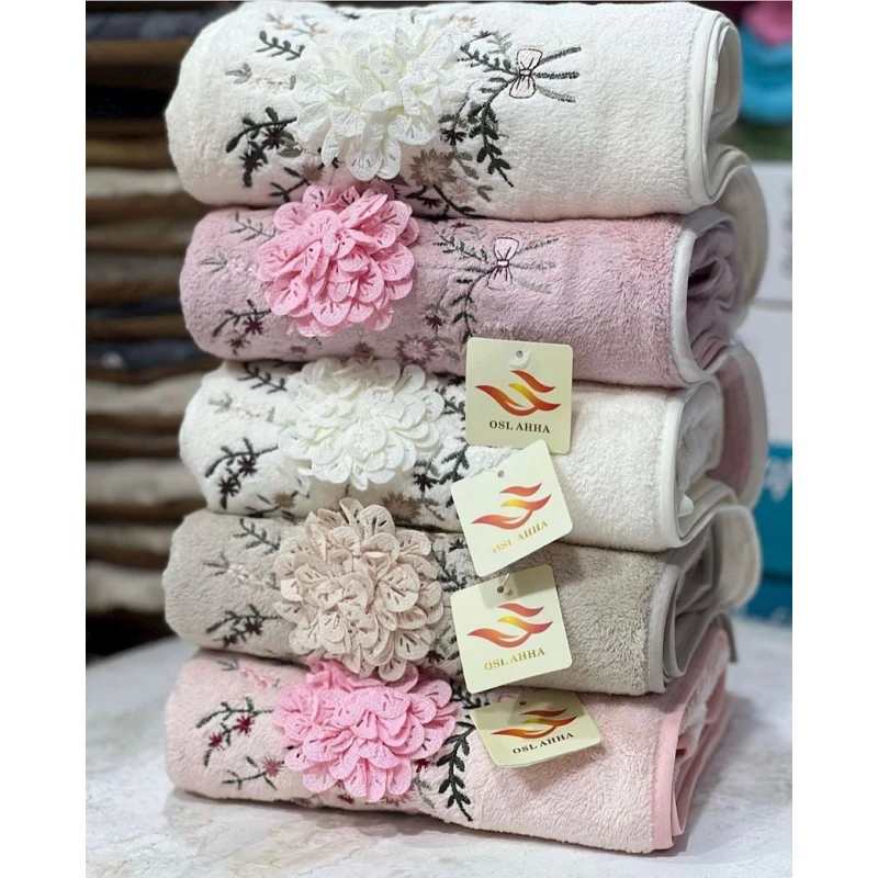 Набор полотенец для рук и лица Sahara SHA-00001393, хлопок, 50х90 см, 5 шт Набор полотенец для рук и лица Sahara SHA-00001393, хлопок, 50х90 см, 5 шт