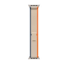 Kəmər Apple Orange/Beige Trail Loop Apple Watch 49mm üçün - S/M (MT5W3ZM/A)