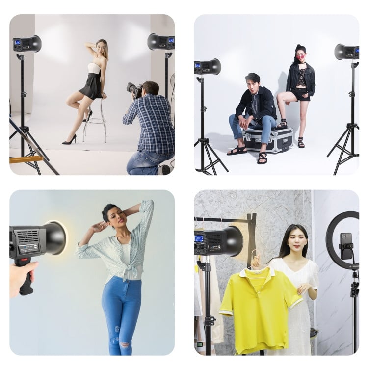 Студийный свет Puluz Studio Video Light 2500K-6500K Dual Color Temperature Professional Photography Fill Light Black Студийный свет Puluz Studio Video Light 2500K-6500K Dual Color Temperature Professional Photography Fill Light Black