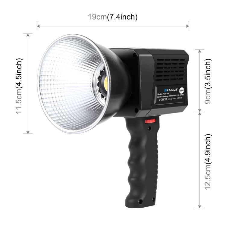 Студийный свет Puluz Studio Video Light 2500K-6500K Dual Color Temperature Professional Photography Fill Light Black Студийный свет Puluz Studio Video Light 2500K-6500K Dual Color Temperature Professional Photography Fill Light Black