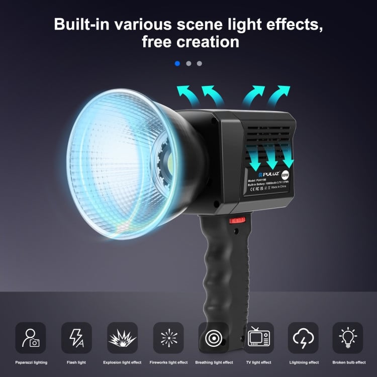 Студийный свет Puluz Studio Video Light 2500K-6500K Dual Color Temperature Professional Photography Fill Light Black Студийный свет Puluz Studio Video Light 2500K-6500K Dual Color Temperature Professional Photography Fill Light Black