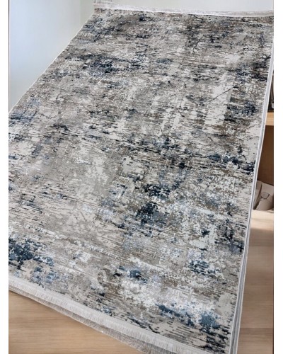 Xalça TB-0243, 160x230 sm, bambuk/ipək/kətan, rəngbərəng