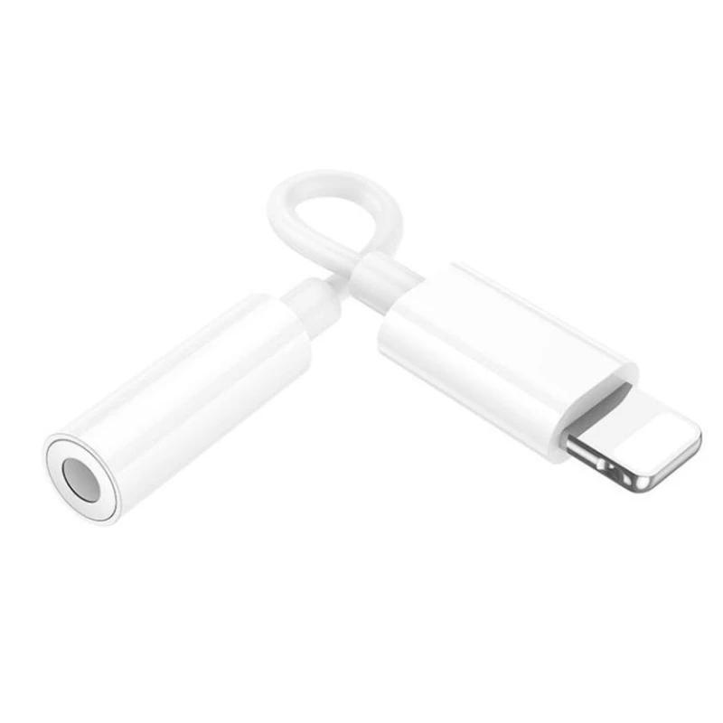 Kabel Hoco LS34 Lightning to 3.5 mm White