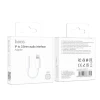 Kabel Hoco LS34 Lightning to 3.5 mm White