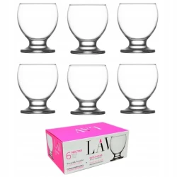 Набор креманок Lav NEC346, 6 шт, 215 мл, стекло, прозрачный Набор креманок Lav NEC346, 6 шт, 215 мл, стекло, прозрачный